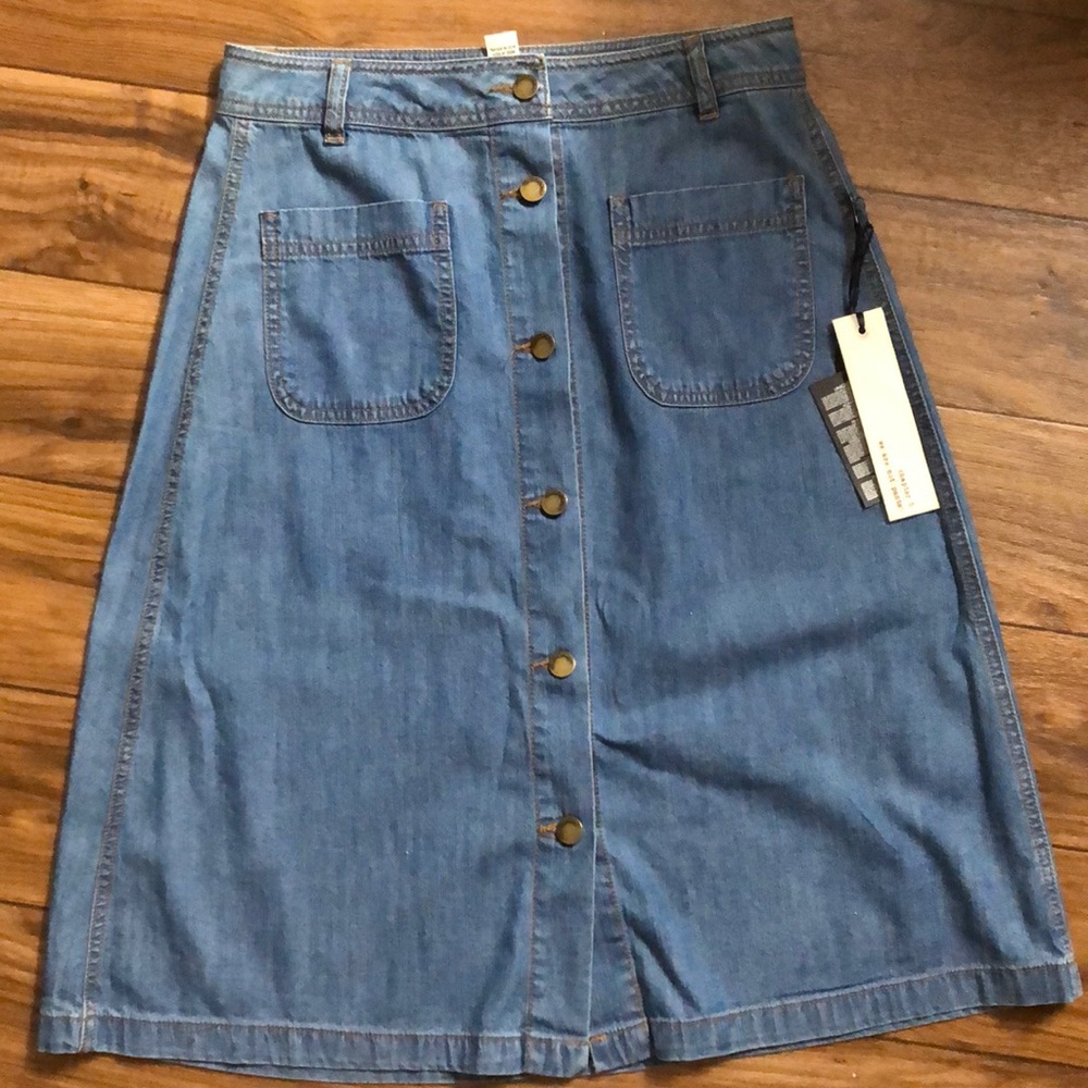 Jean skirt